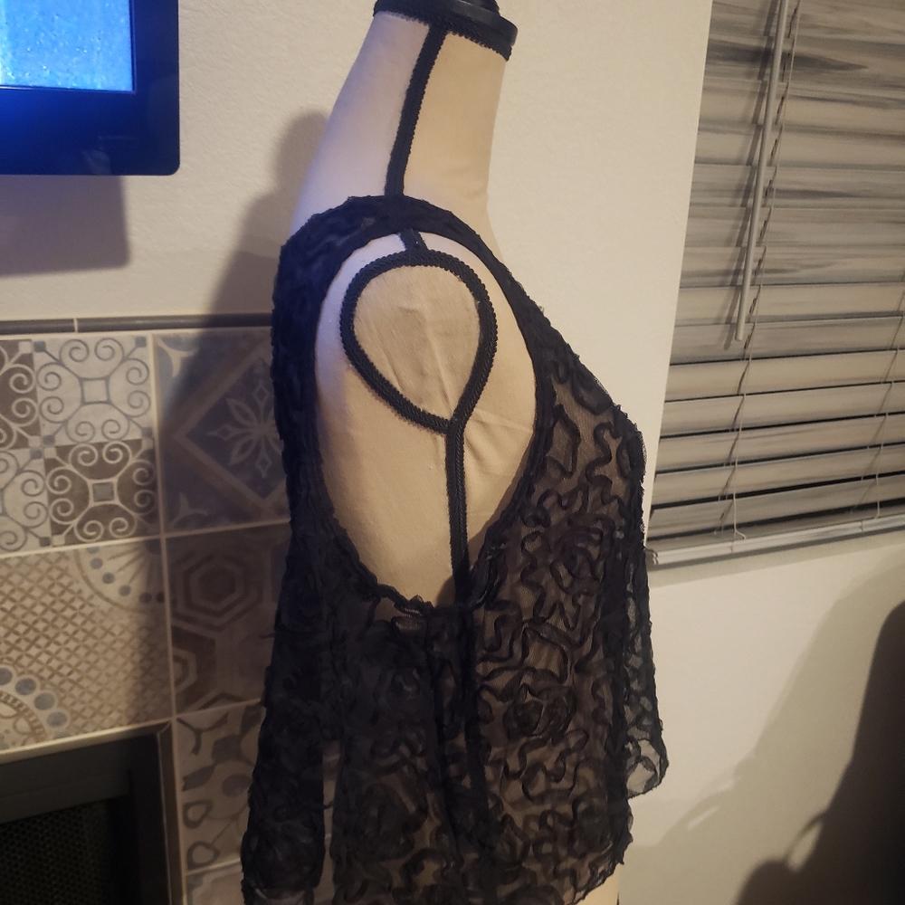 SOLD ***" Free people sheer top - Picture 4 of 6